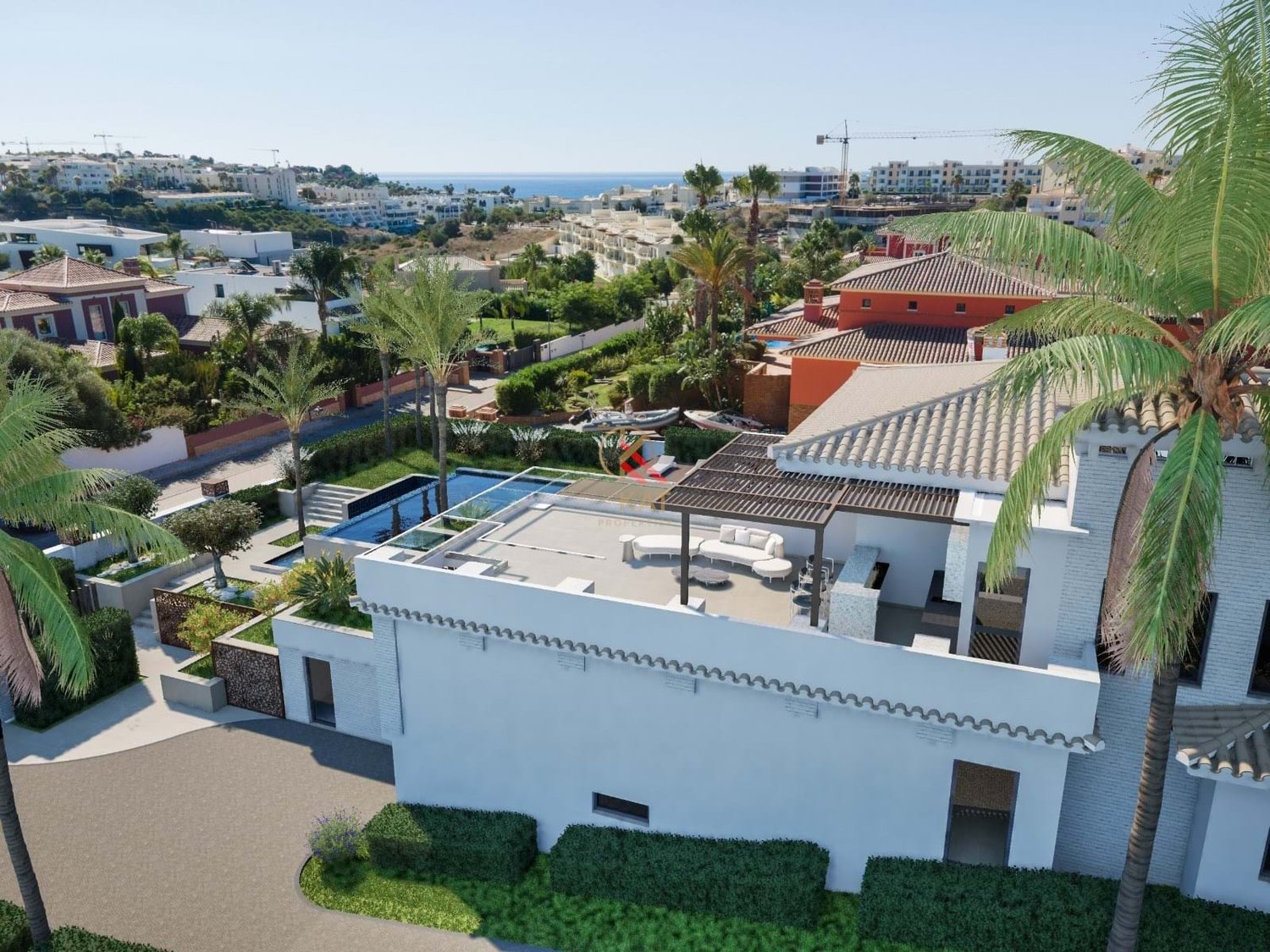 Moradia de Luxo com Vista Mar em Porto de Mós, Lagos 