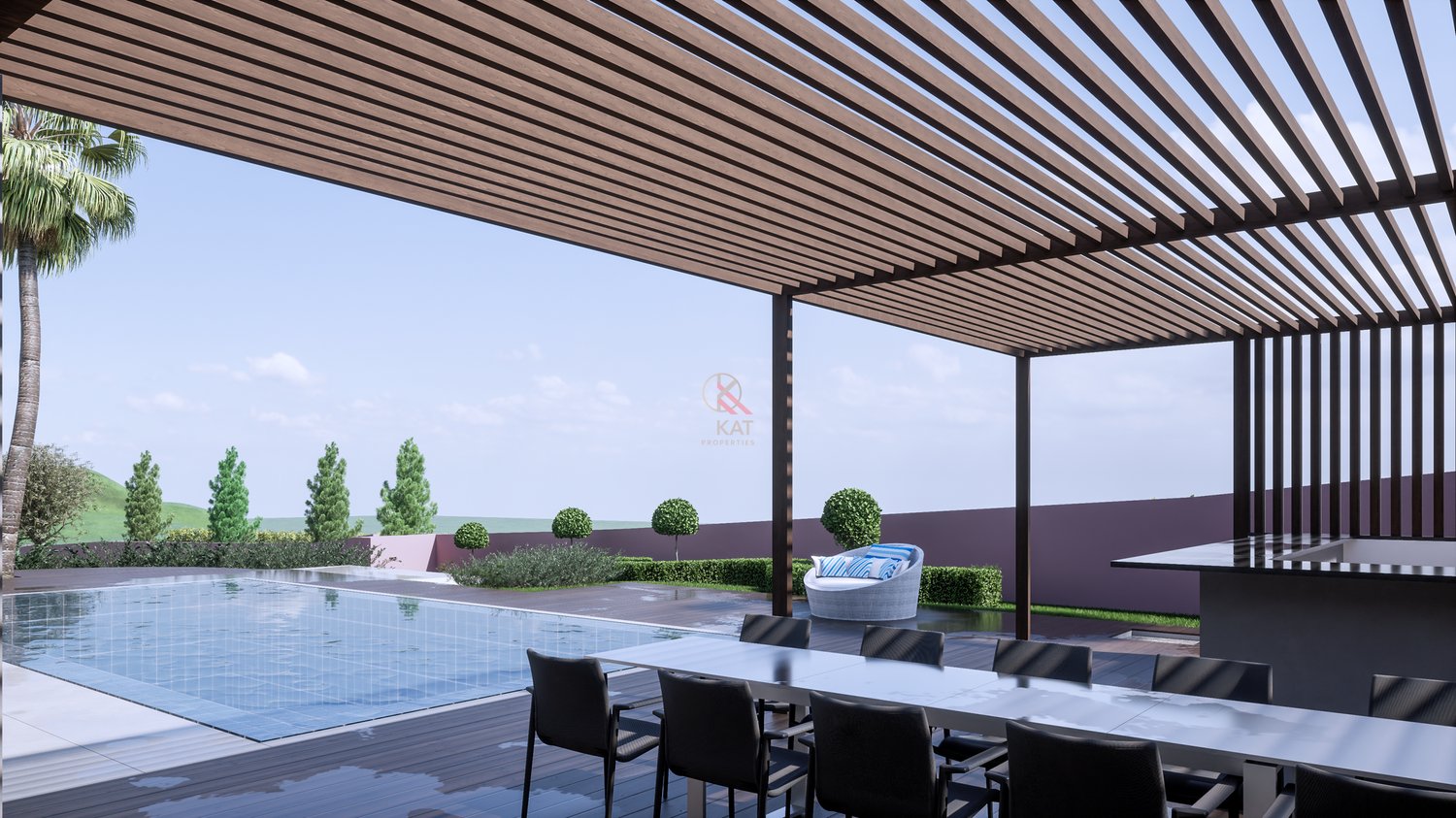 Moradia Contemporânea de Luxo T4 com Piscina e Vista Campo em Lagos, Algarve 