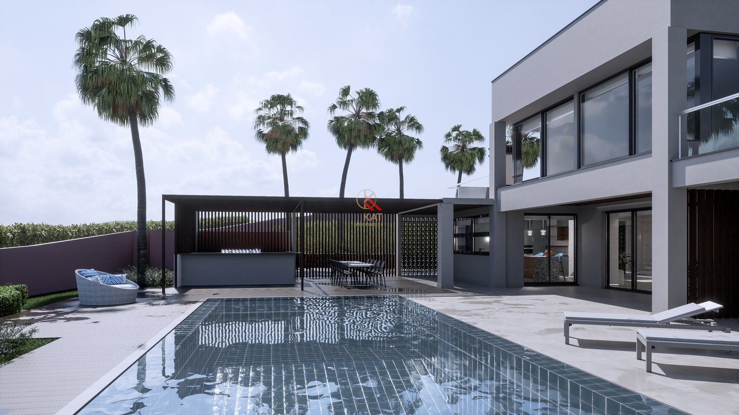 Moradia Contemporânea de Luxo T4 com Piscina e Vista Campo em Lagos, Algarve 