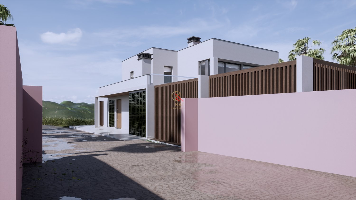 Moradia Contemporânea de Luxo T4 com Piscina e Vista Campo em Lagos, Algarve 