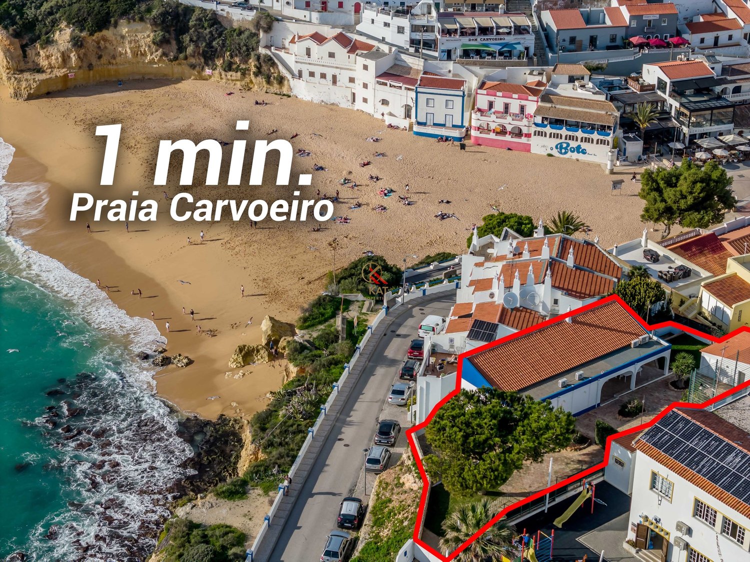 Moradia na 1ª Linha de Mar, Carvoeiro, Lagoa