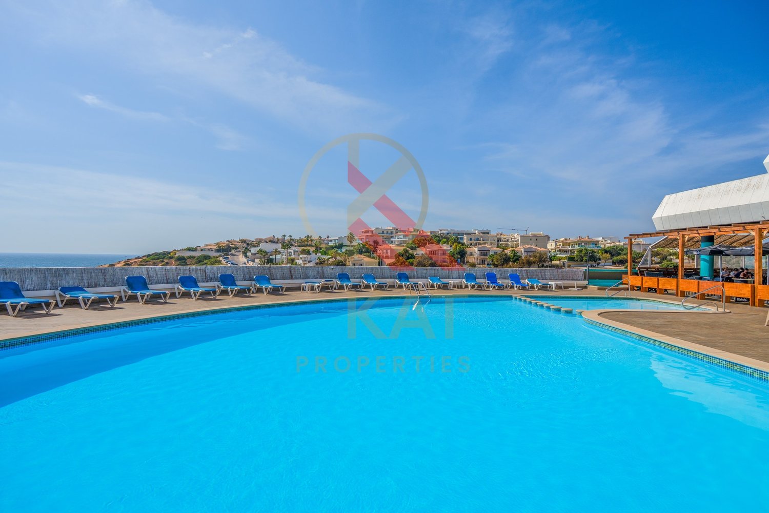 Apartamento T1 no Condomínio Magnólia Mar com Vista Mar em Lagos