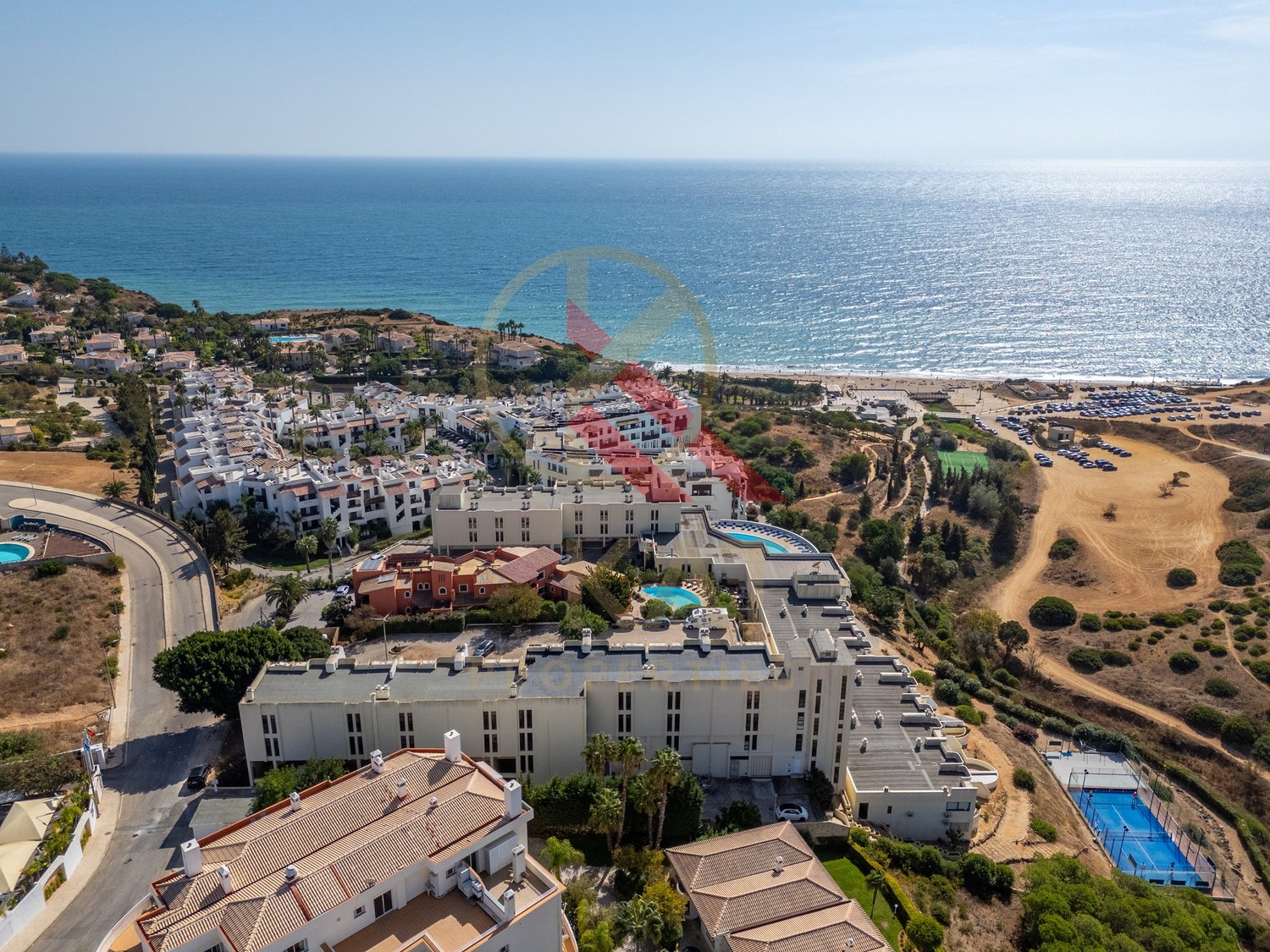 Apartamento T1 no Condomínio Magnólia Mar com Vista Mar em Lagos