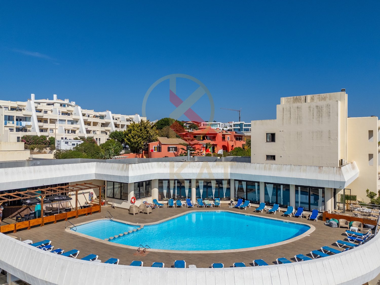 Apartamento T1 no Condomínio Magnólia Mar com Vista Mar em Lagos