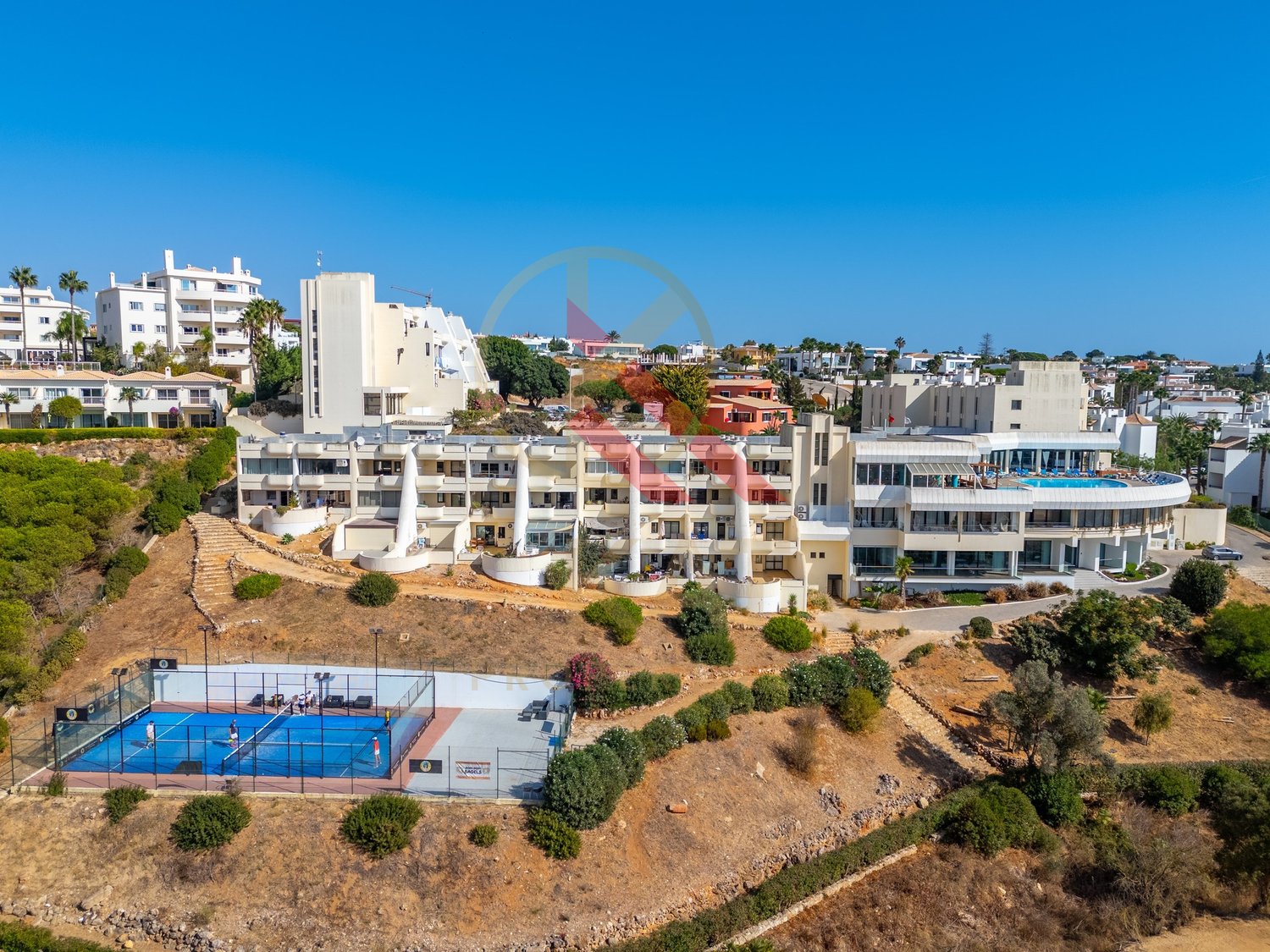 Apartamento T1 no Condomínio Magnólia Mar com Vista Mar em Lagos