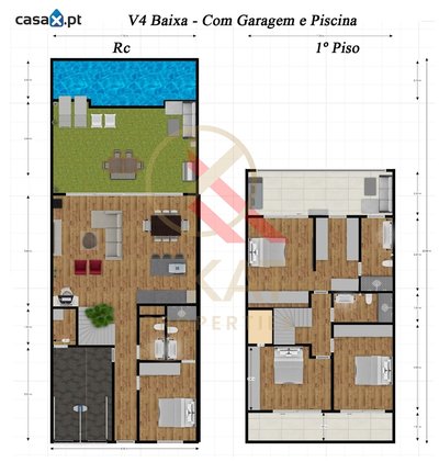 Lote de Terreno com 175m² – Projeto para Moradia T4 com Piscina | Duas Modalidades de Aquisição