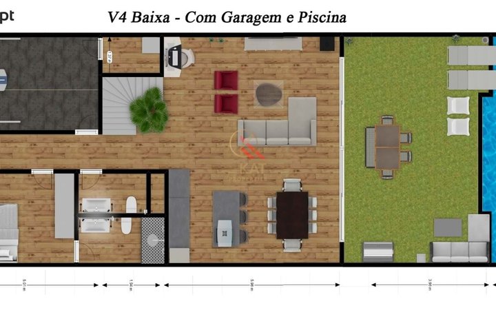 Lote de Terreno com 175m² – Projeto para Moradia T4 com Piscina | Duas Modalidades de Aquisição